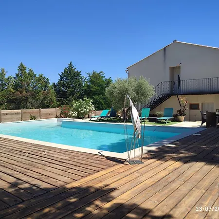 Апартаменты La Maison Des Amis Lussan (Gard)